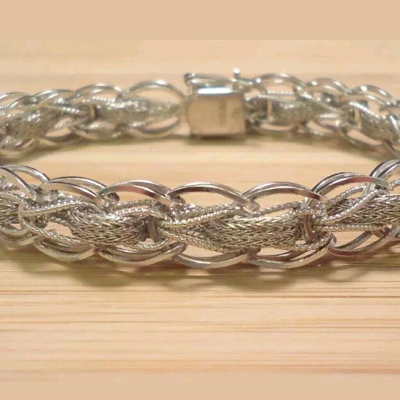 Estate Jewelry - Estate Designer Stamped Starter Charm Bracelet